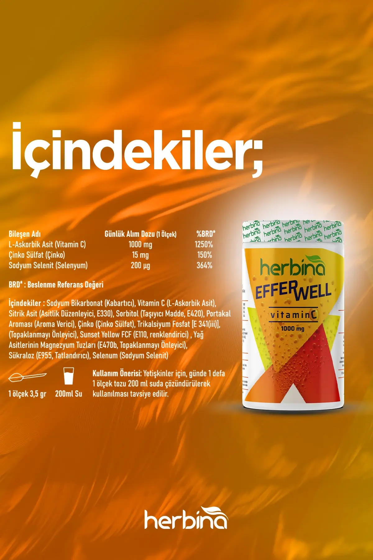 Vitamin C EFFERWELL 1000 mg